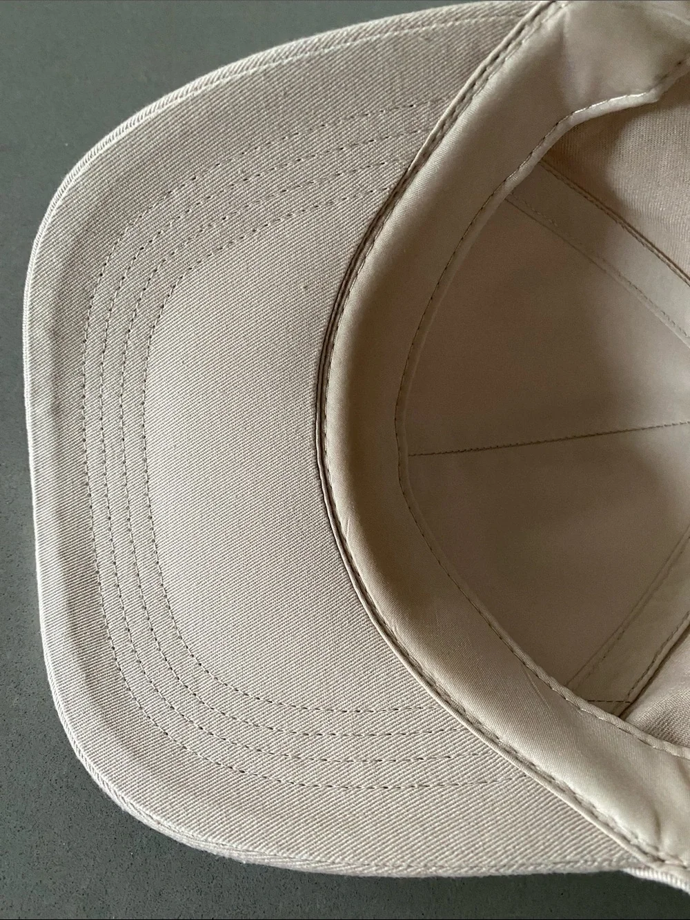 Beige Taupe Nude Baseball Cap Women’s XS/S Zara Mango H&M